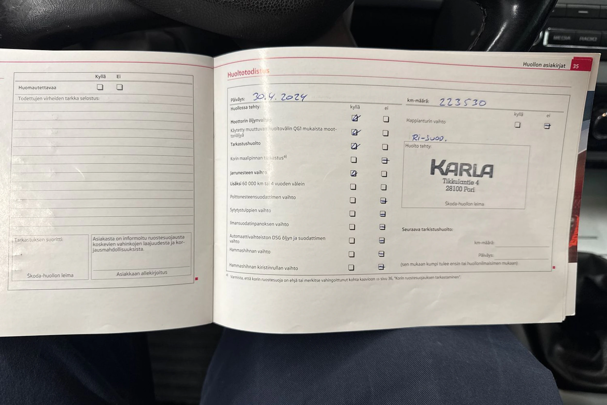 hopea Skoda Octavia 2011 kuva 33.
