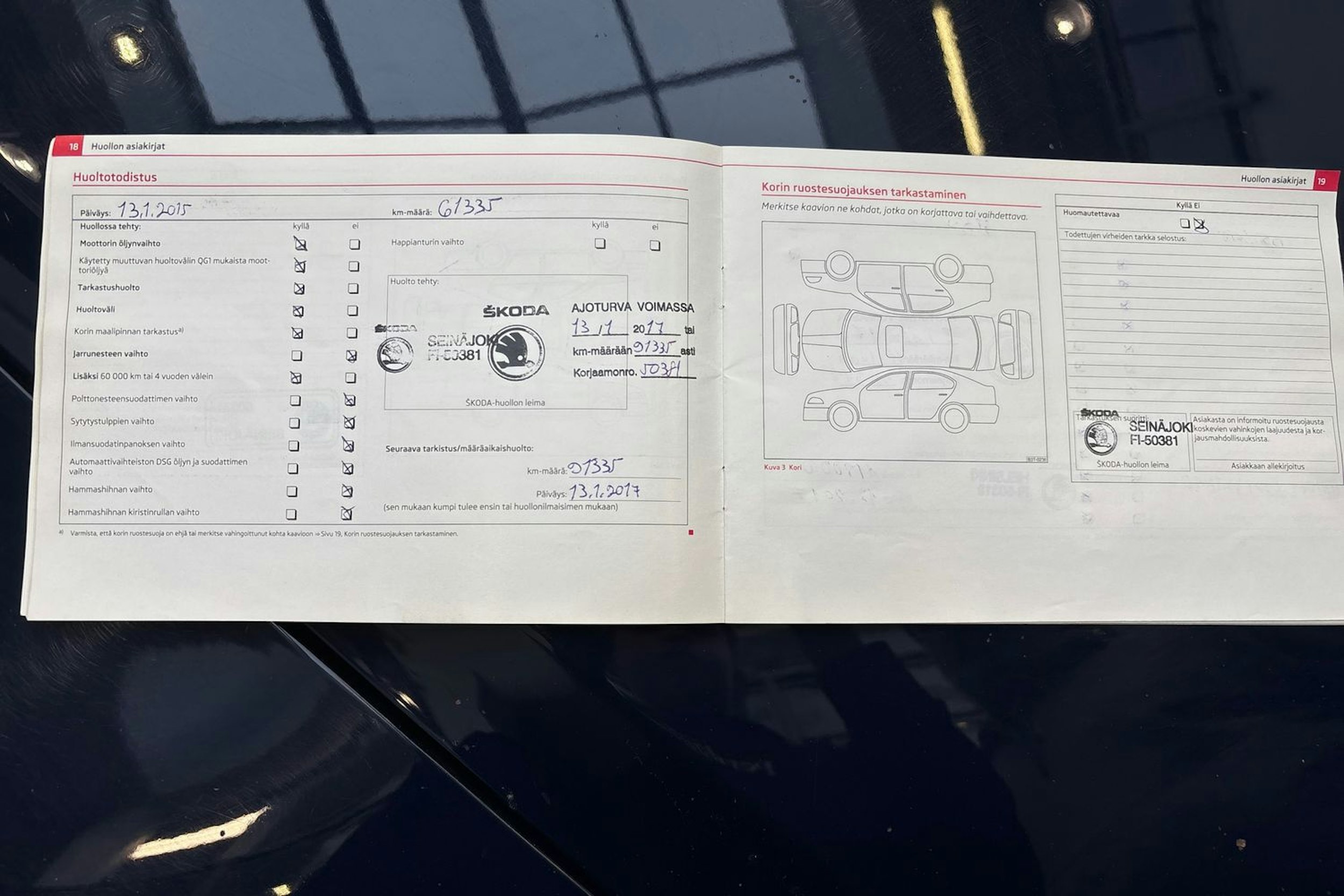 Sininen Skoda OCTAVIA 2012 kuva 34.