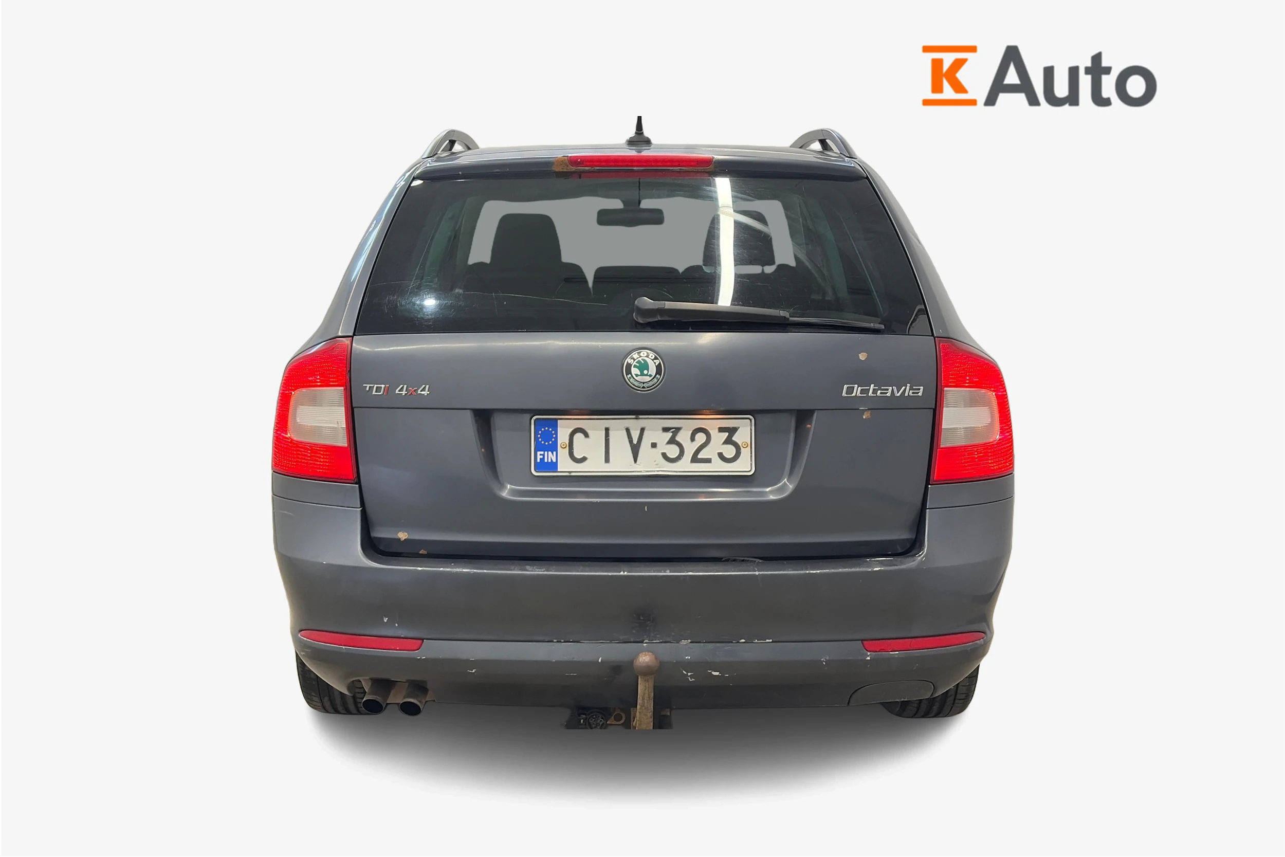 harmaa Skoda Octavia 2012 kuva 3.