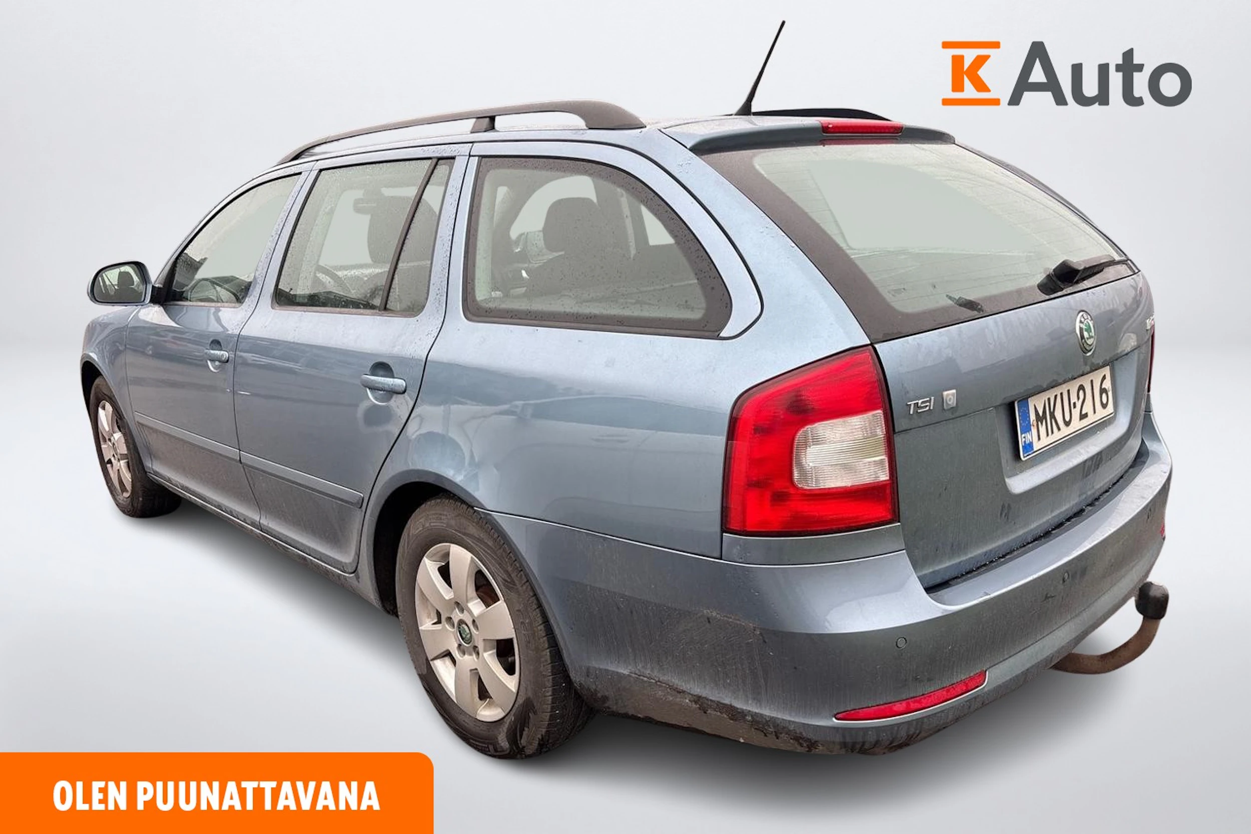 harmaa Skoda Octavia 2012 kuva 2.