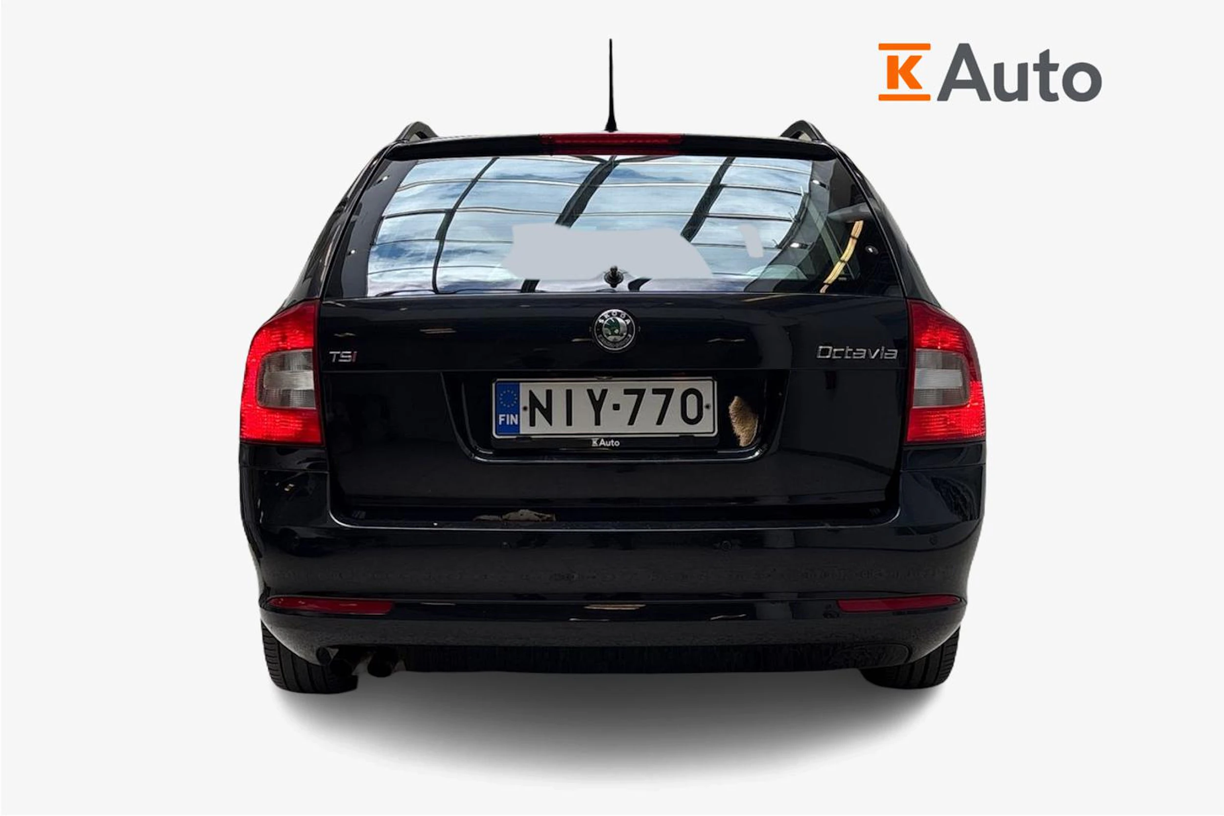 Musta Skoda OCTAVIA 2012 kuva 3.