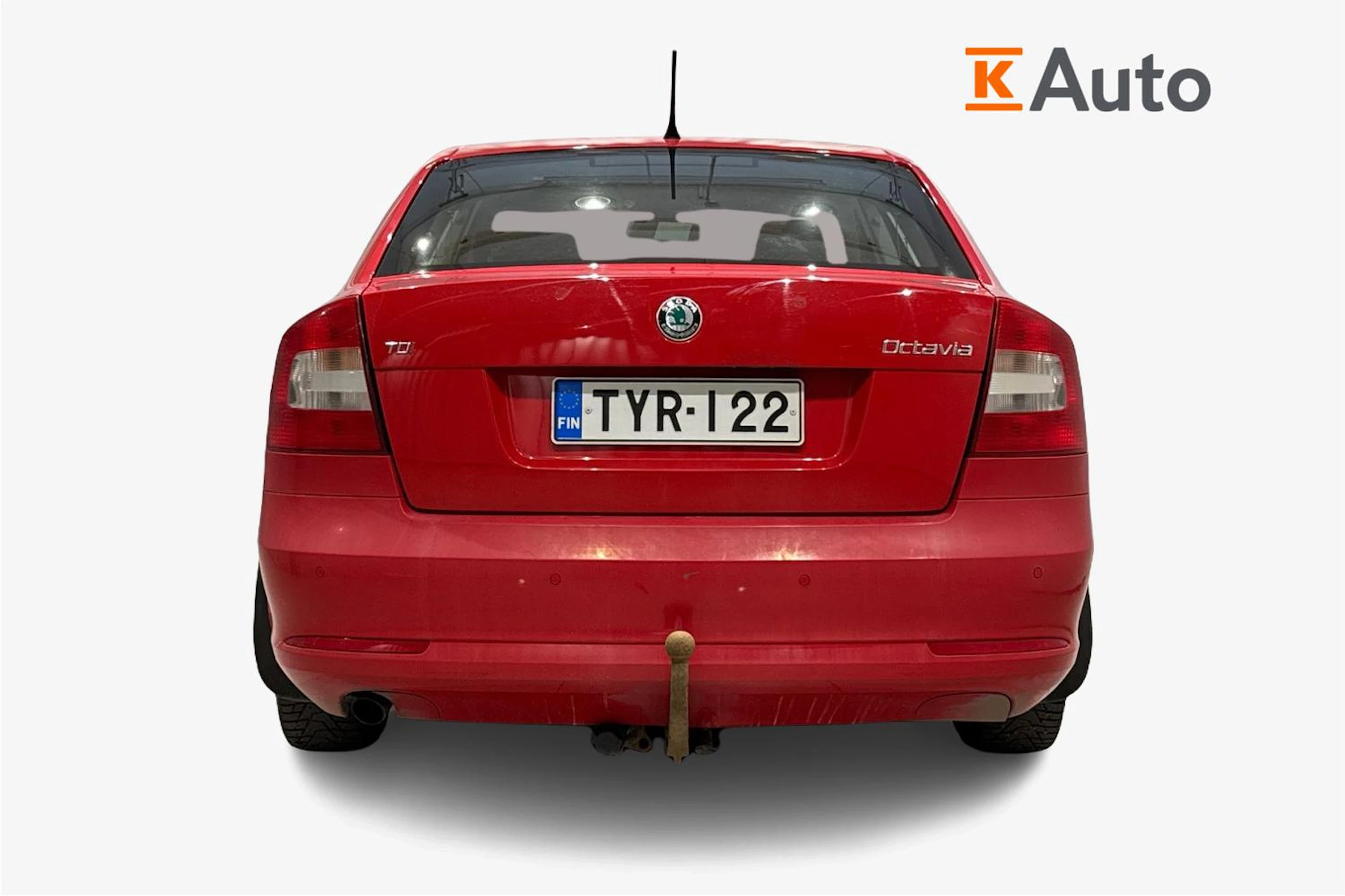 punainen Skoda Octavia 2012 kuva 4.