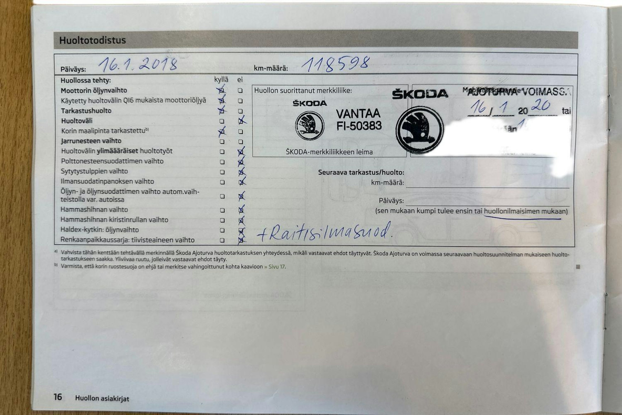 Musta Skoda Octavia 2013 kuva 34.