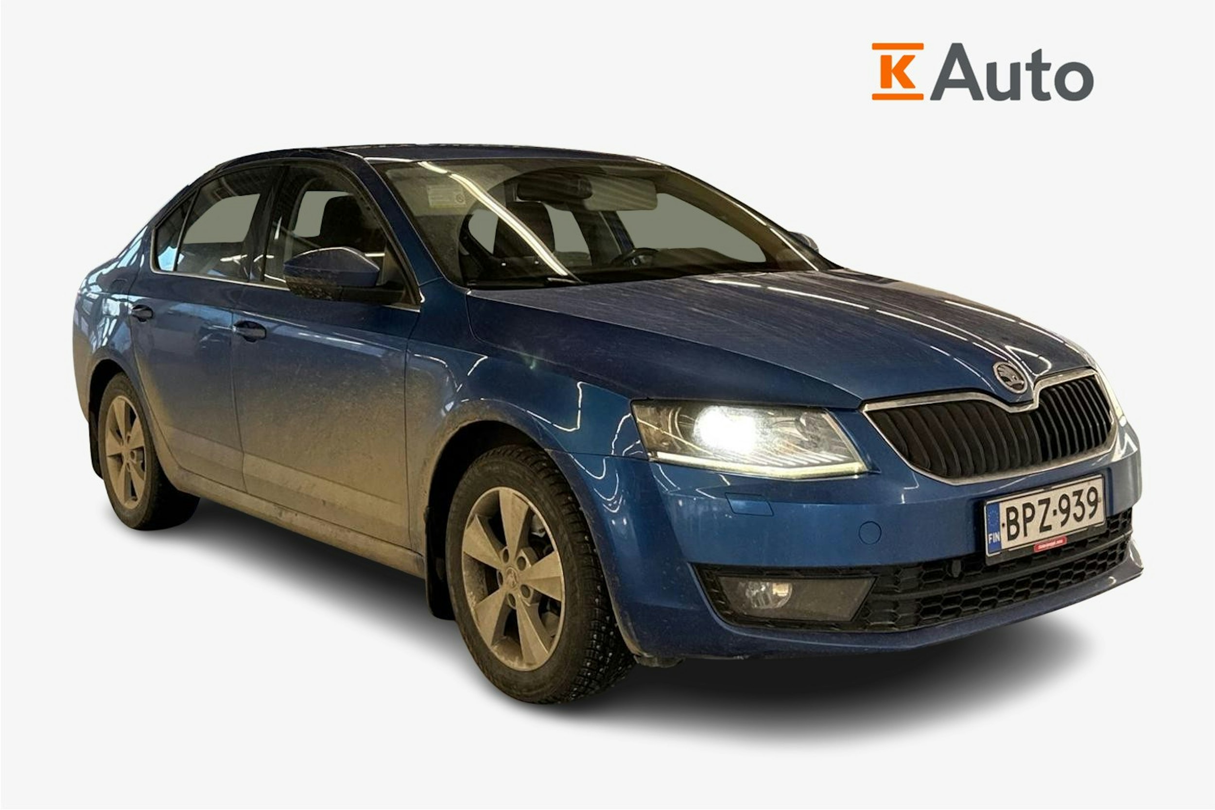 sininen Skoda Octavia 2013 kuva 1.