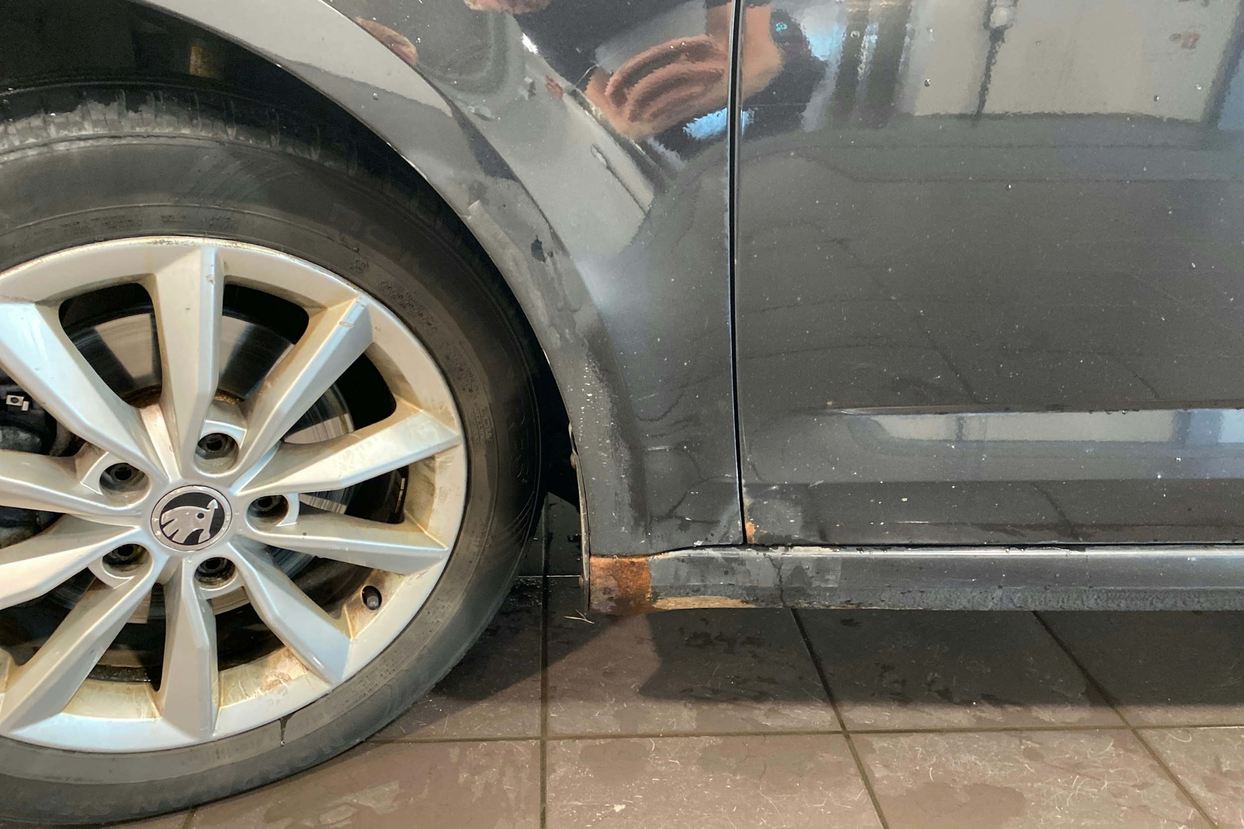 musta Skoda Octavia 2013 kuva 25.