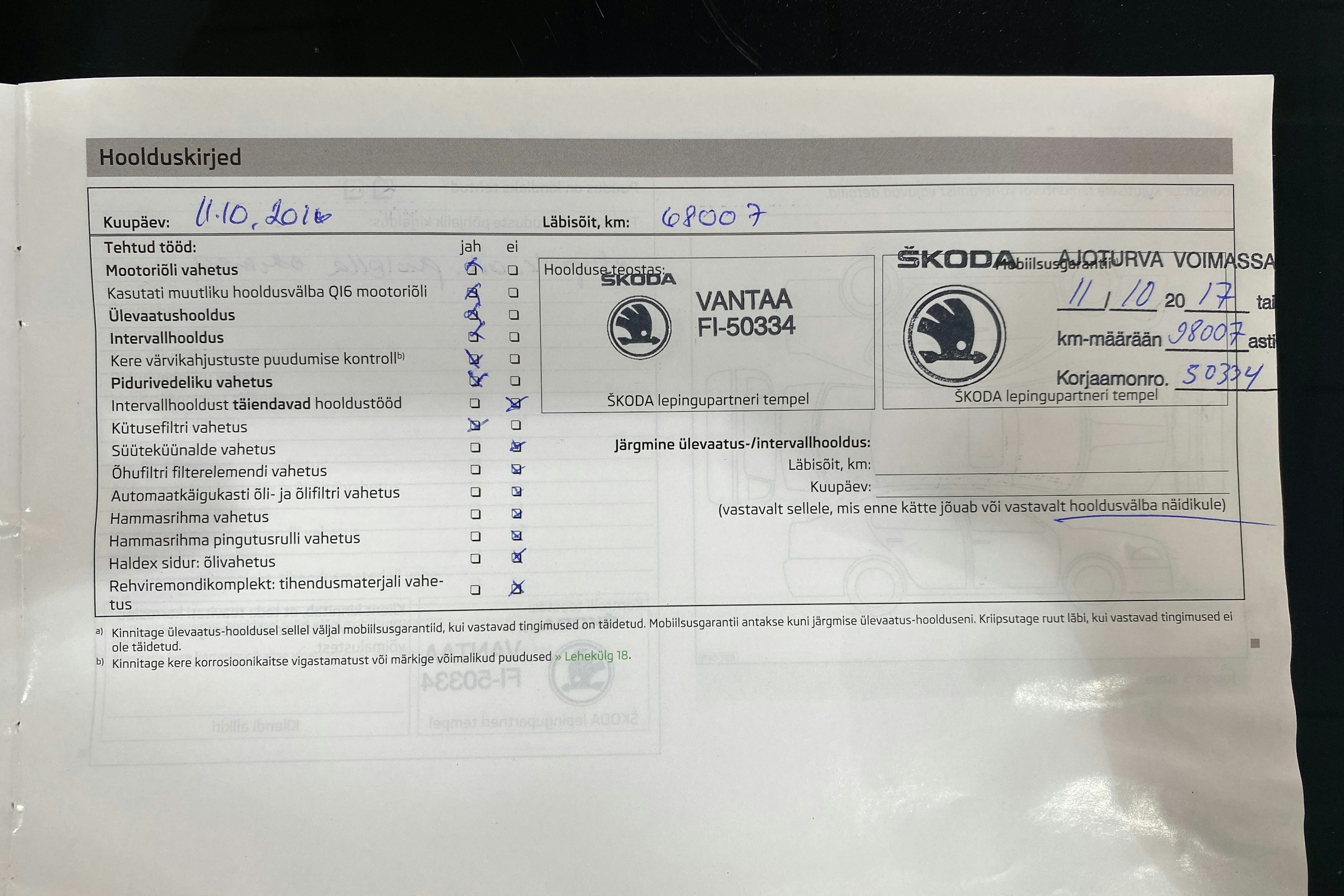 musta Skoda Octavia 2013 kuva 41.
