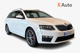 valkoinen Skoda Octavia 2014 kuva 1.
