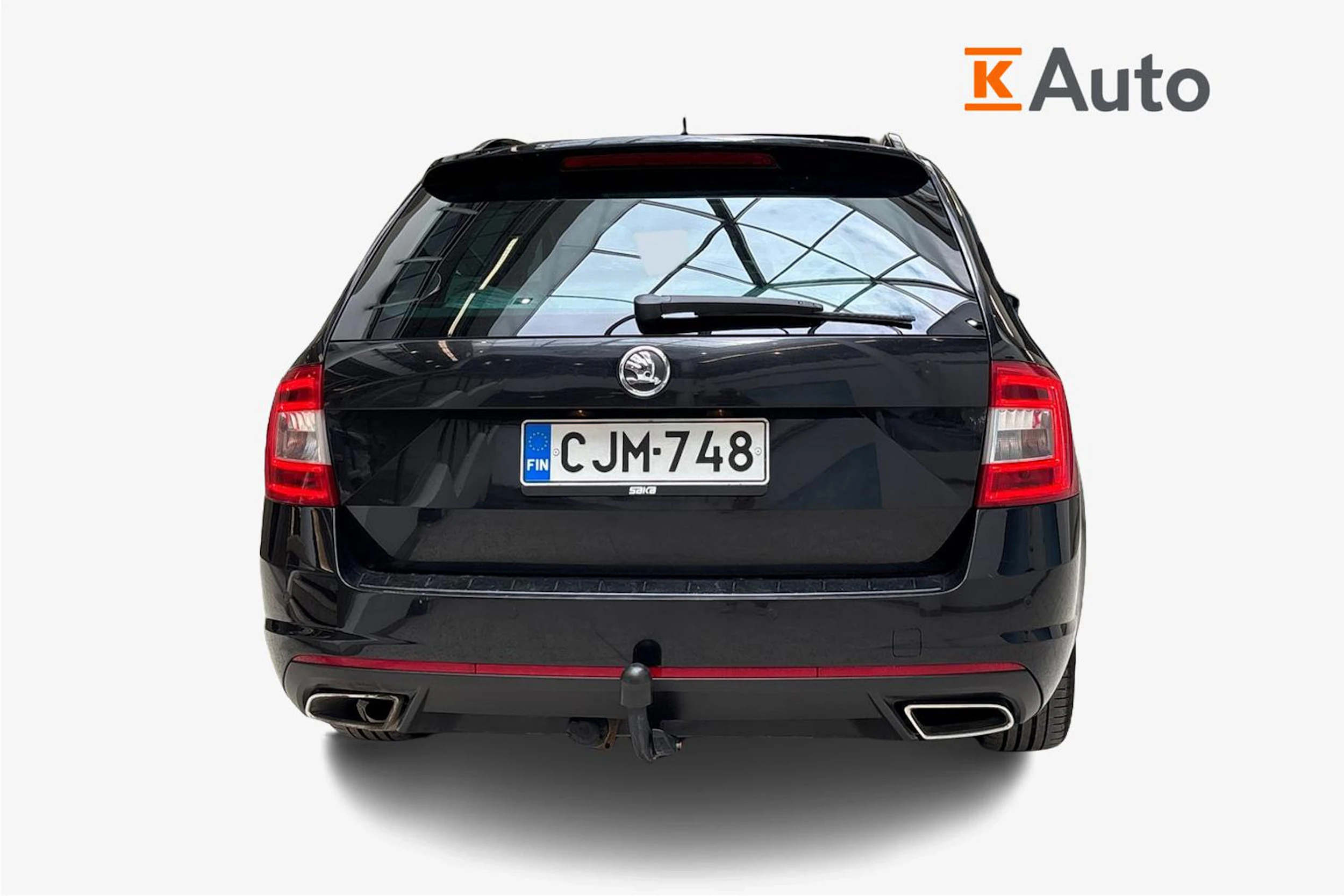 Musta Skoda OCTAVIA 2014 kuva 3.