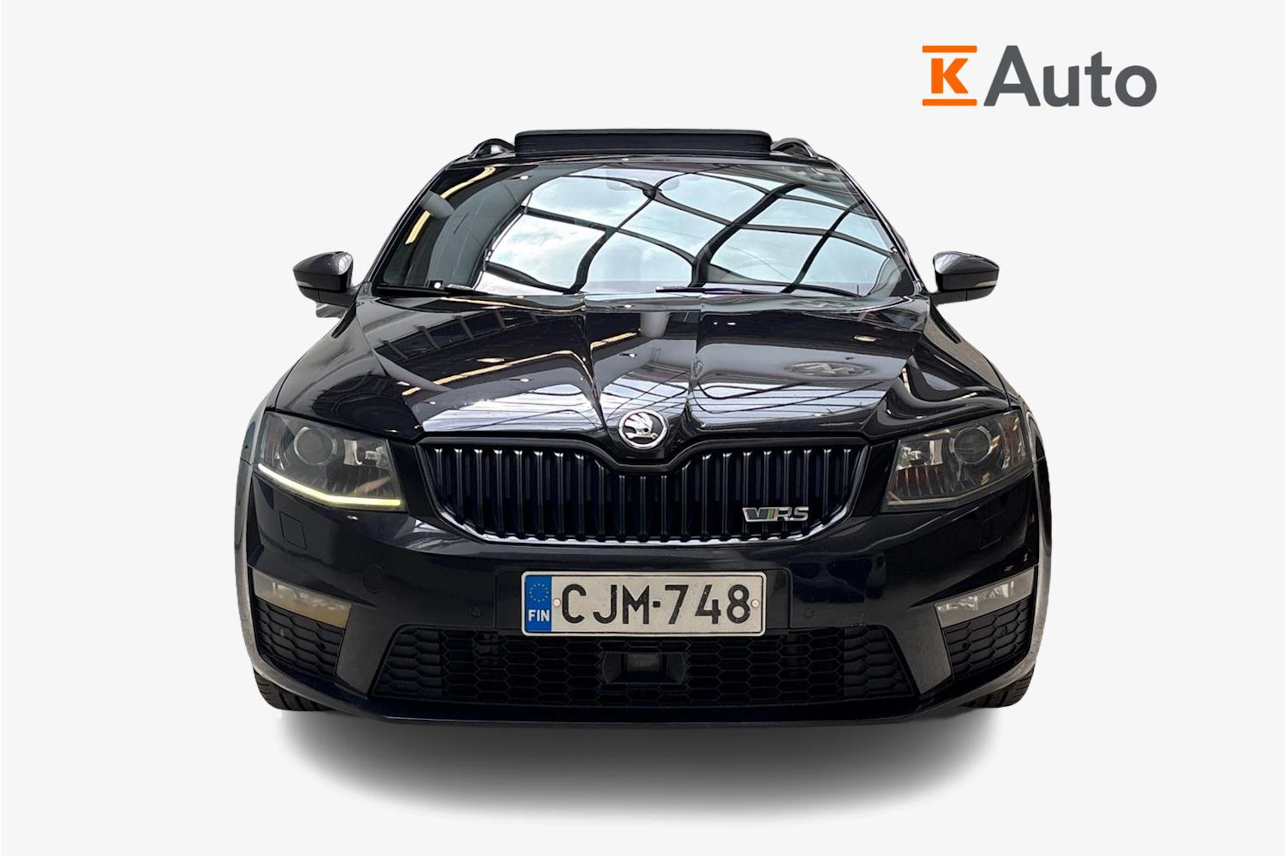 Musta Skoda OCTAVIA 2014 kuva 4.