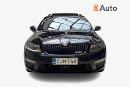 Musta Skoda OCTAVIA 2014 kuva 4.