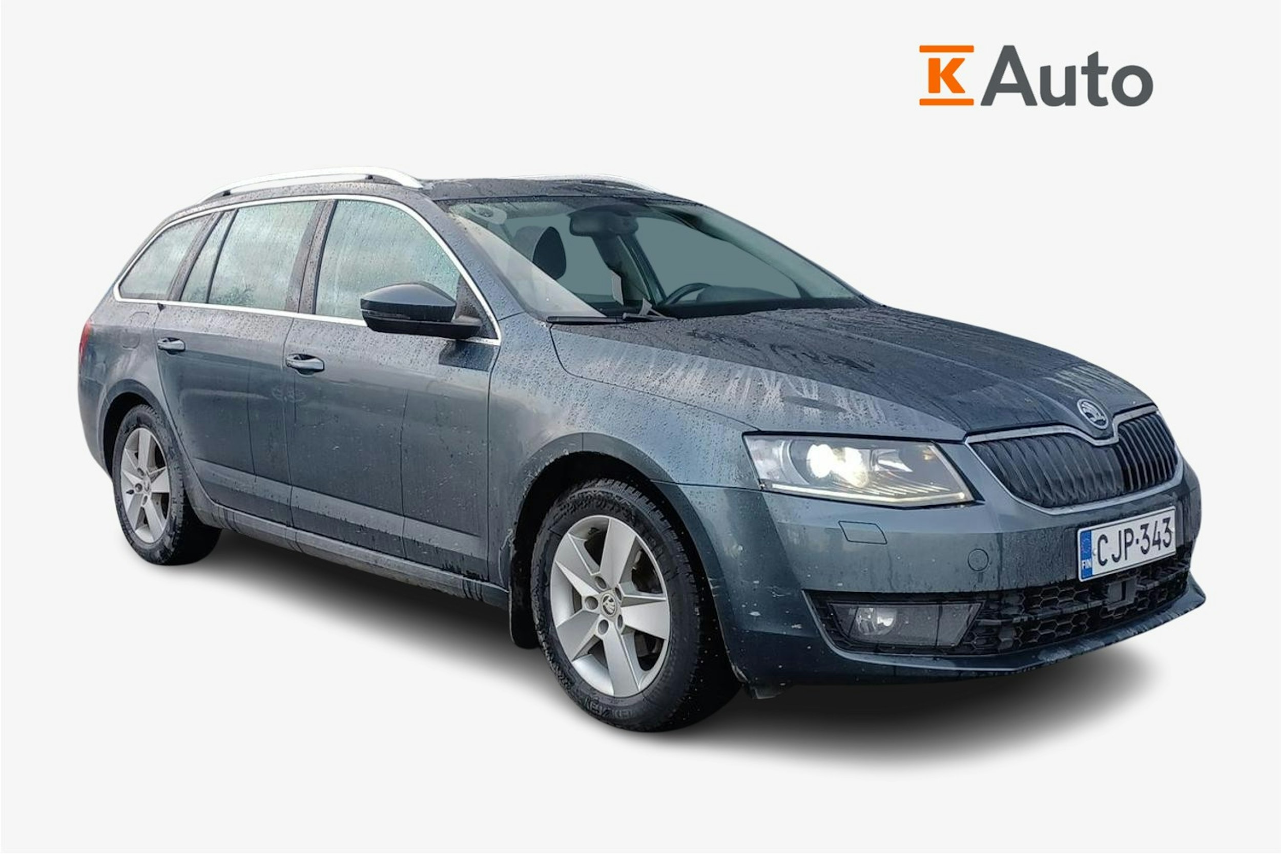 met. harmaa Skoda Octavia 2014 kuva 1.