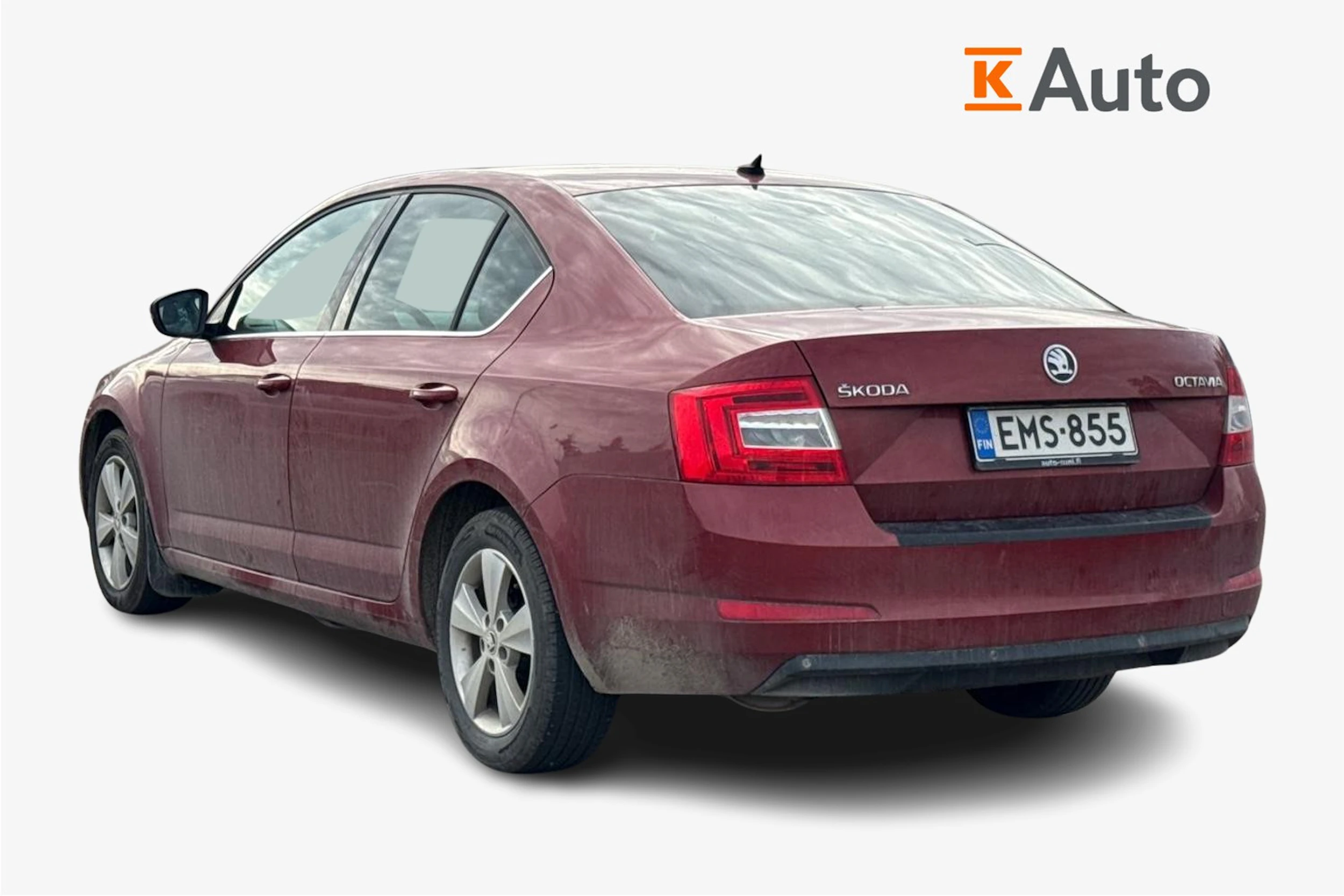punainen Skoda Octavia 2014 kuva 2.
