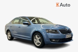 Sininen Skoda OCTAVIA 2014 kuva 1.