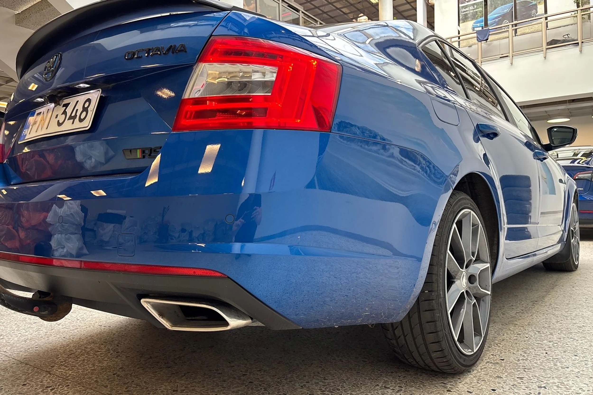 Sininen Skoda OCTAVIA 2014 kuva 14.