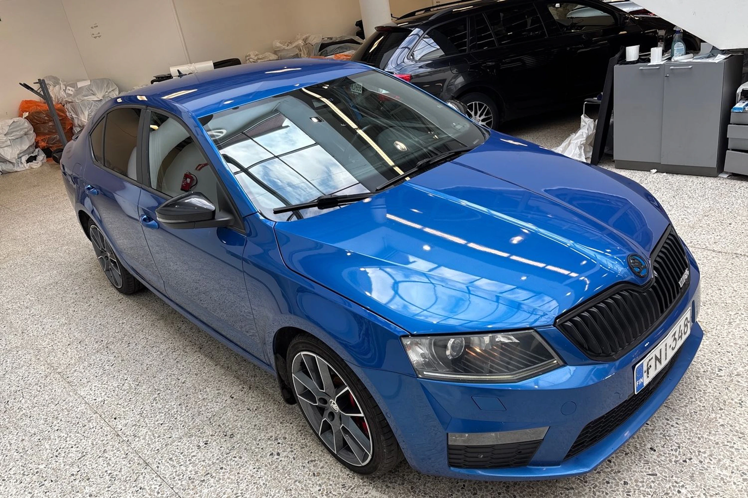 Sininen Skoda OCTAVIA 2014 kuva 15.