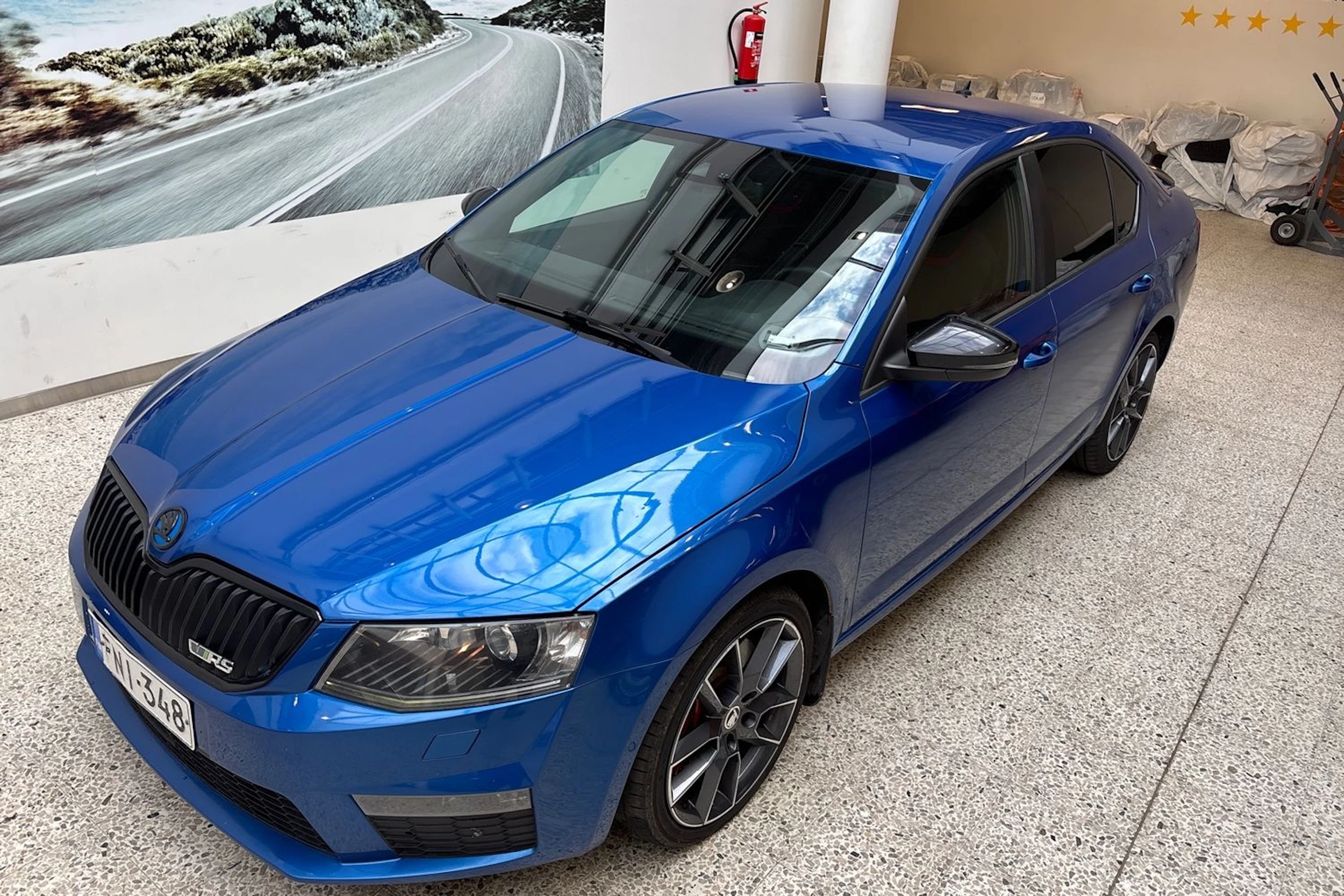 Sininen Skoda OCTAVIA 2014 kuva 17.