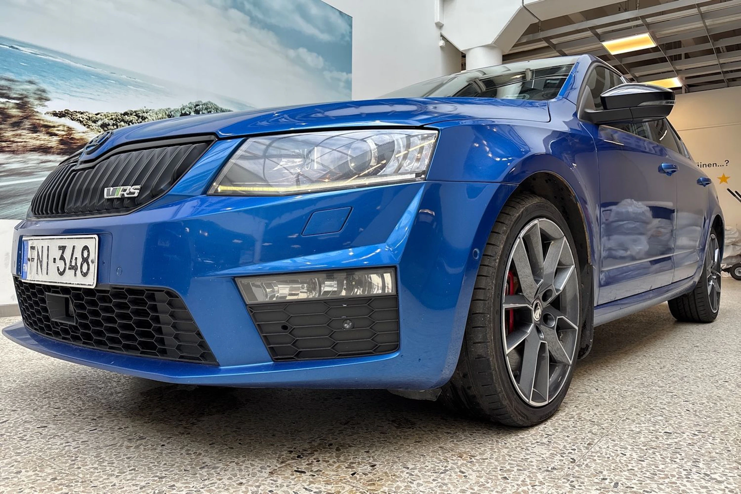 Sininen Skoda OCTAVIA 2014 kuva 18.