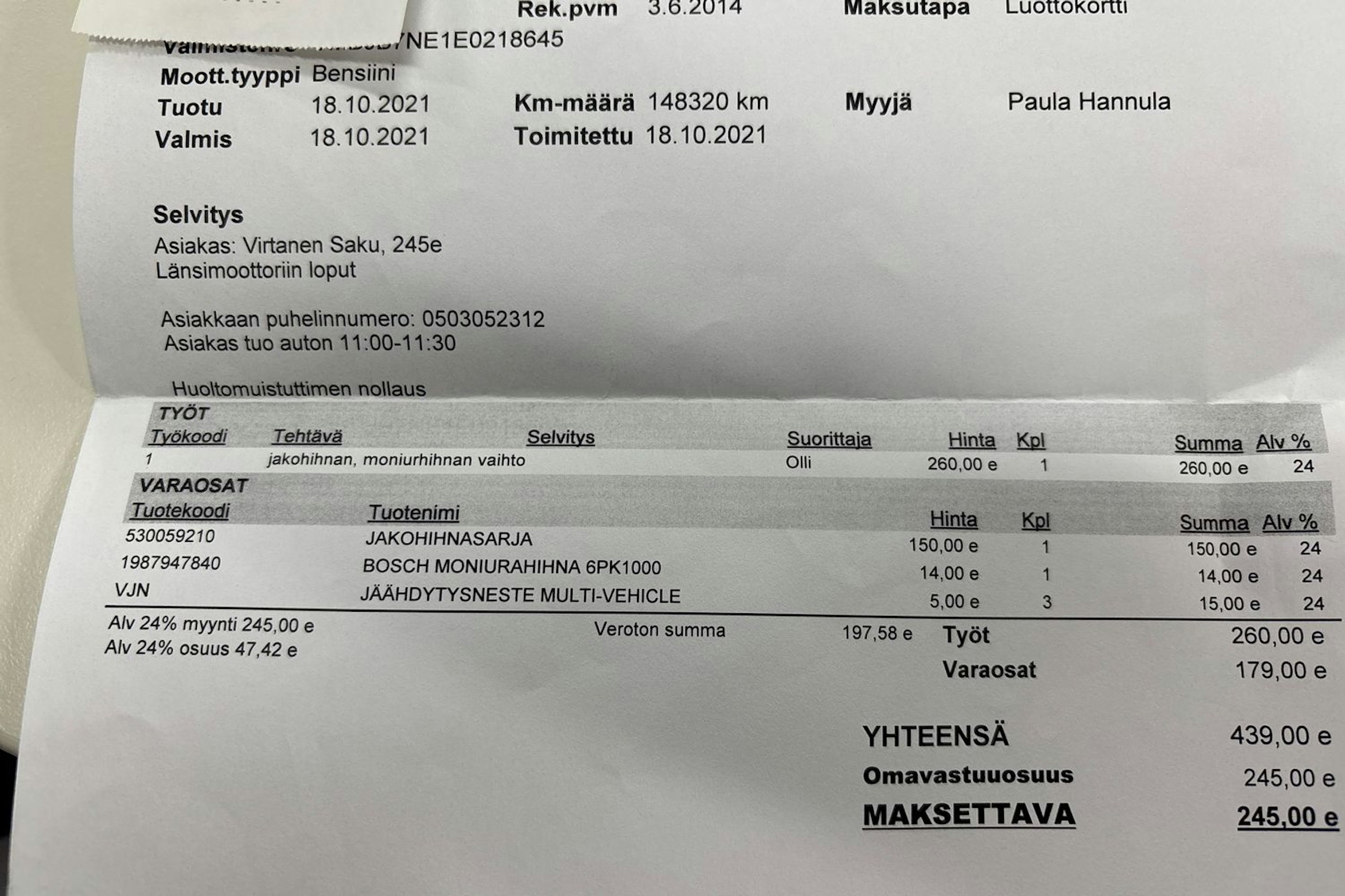 Valkoinen Skoda OCTAVIA 2014 kuva 17.