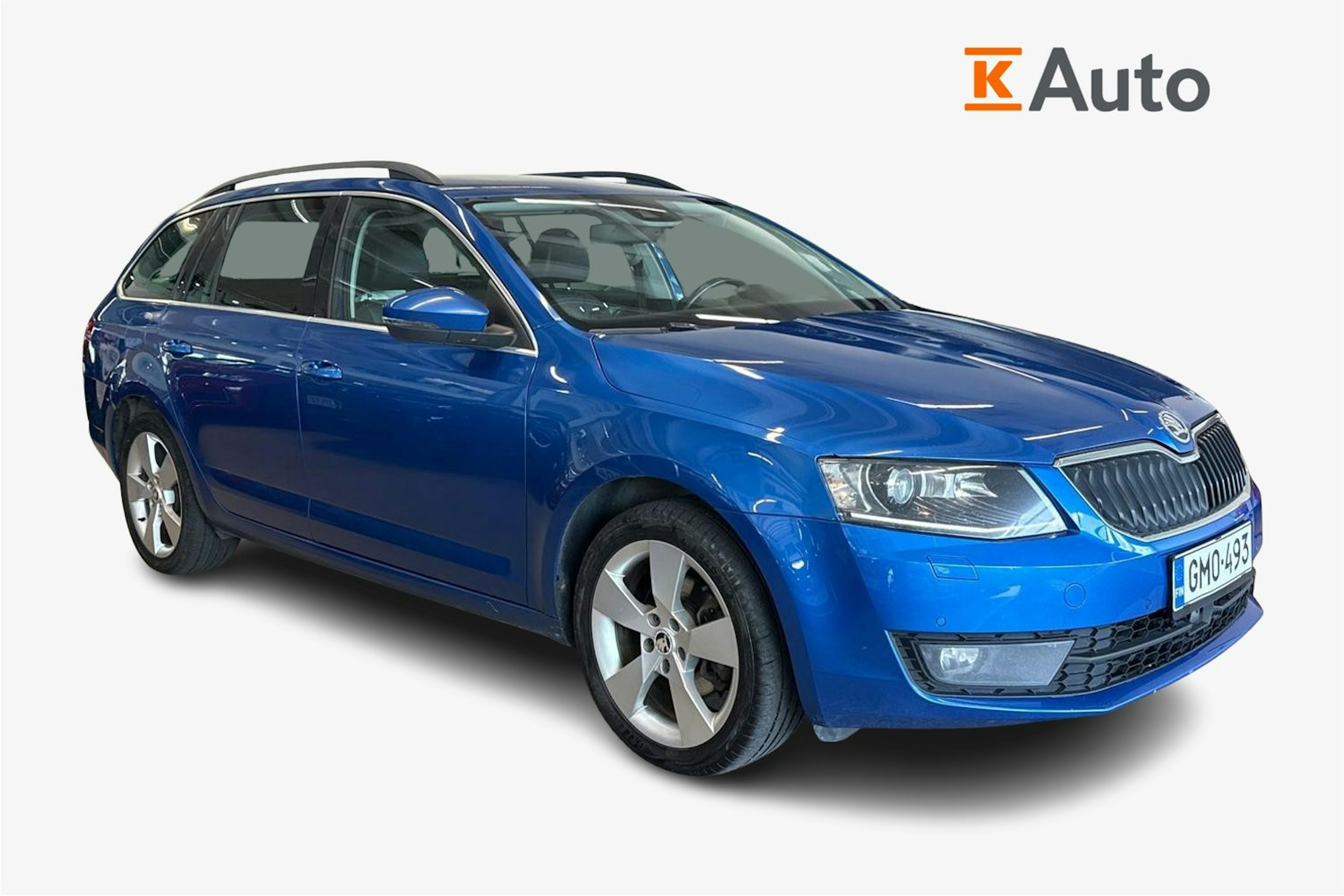 Sininen Skoda OCTAVIA 2014 kuva 1.