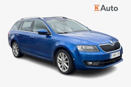 Sininen Skoda OCTAVIA 2014 kuva 1.