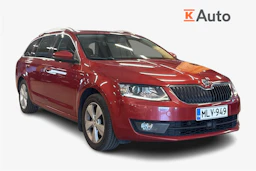 punainen Skoda Octavia 2014 kuva 1.