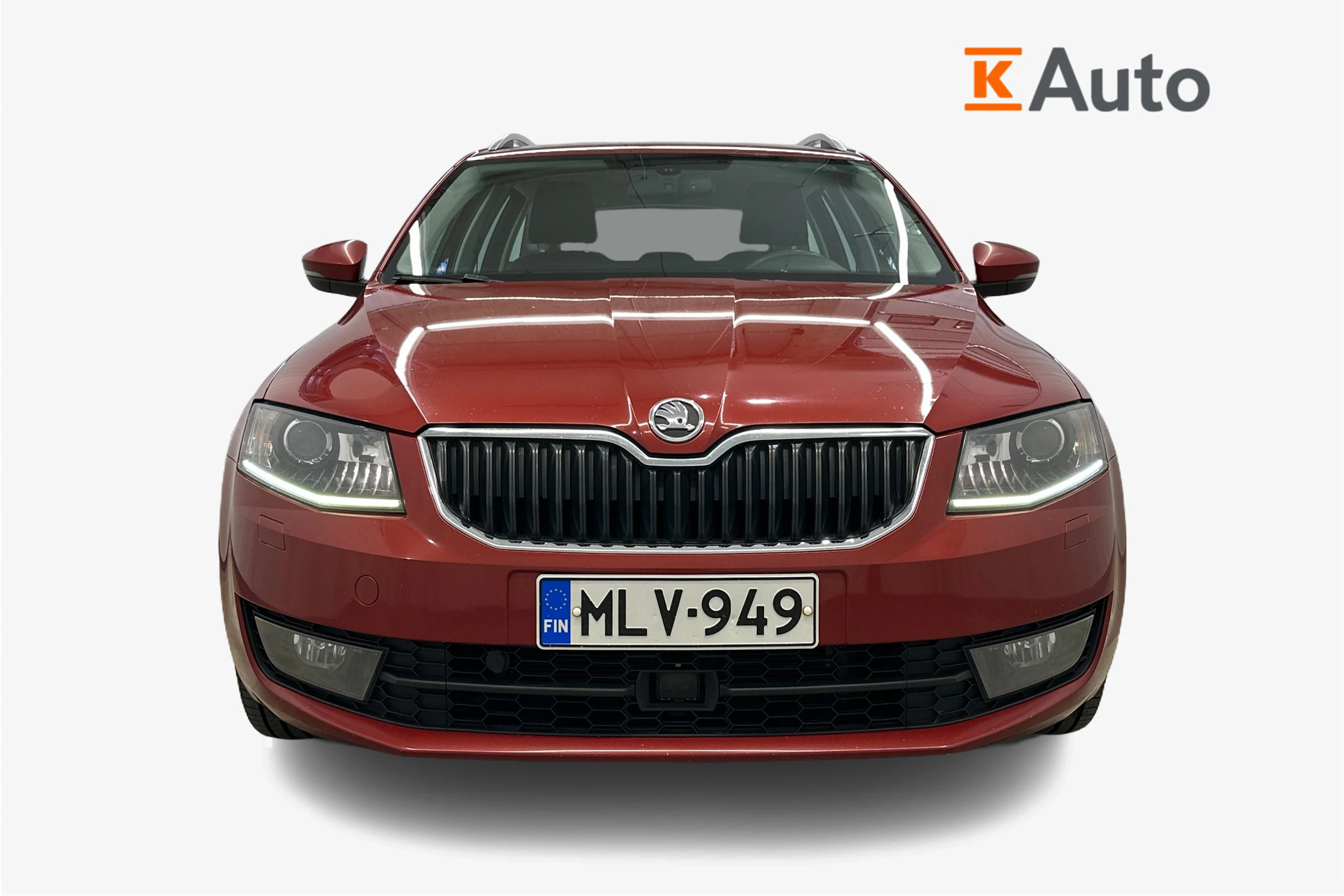 punainen Skoda Octavia 2014 kuva 4.