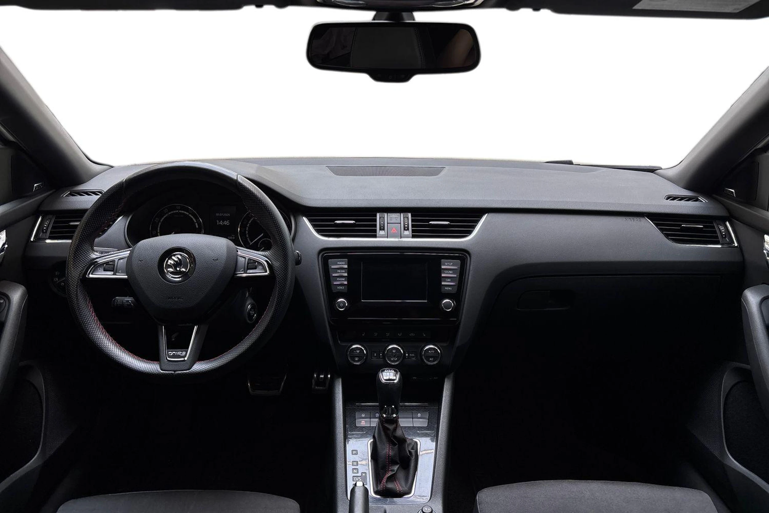 valkoinen Skoda Octavia 2014 kuva 7.