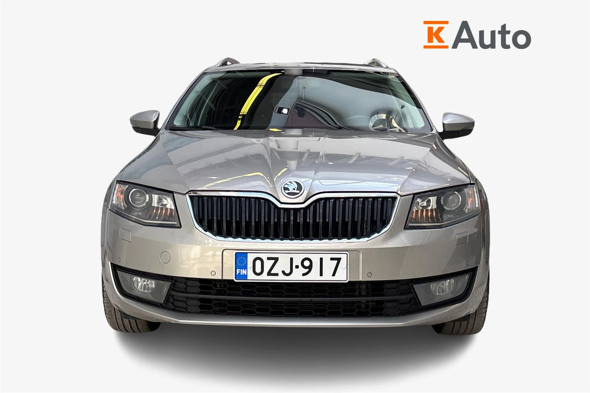 ruskea (beige) Skoda Octavia 2014 kuva 4.