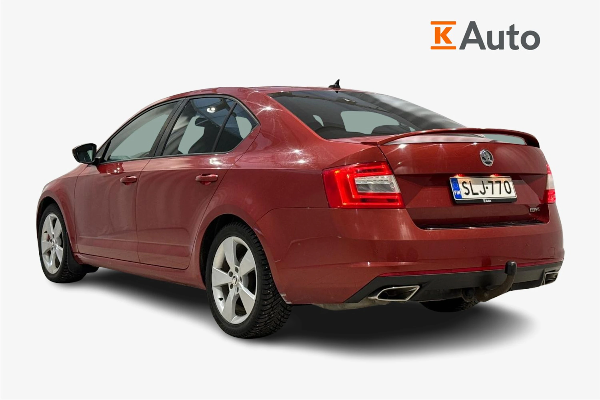 punainen Skoda Octavia 2014 kuva 2.