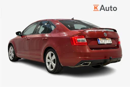 punainen Skoda Octavia 2014 kuva 2.