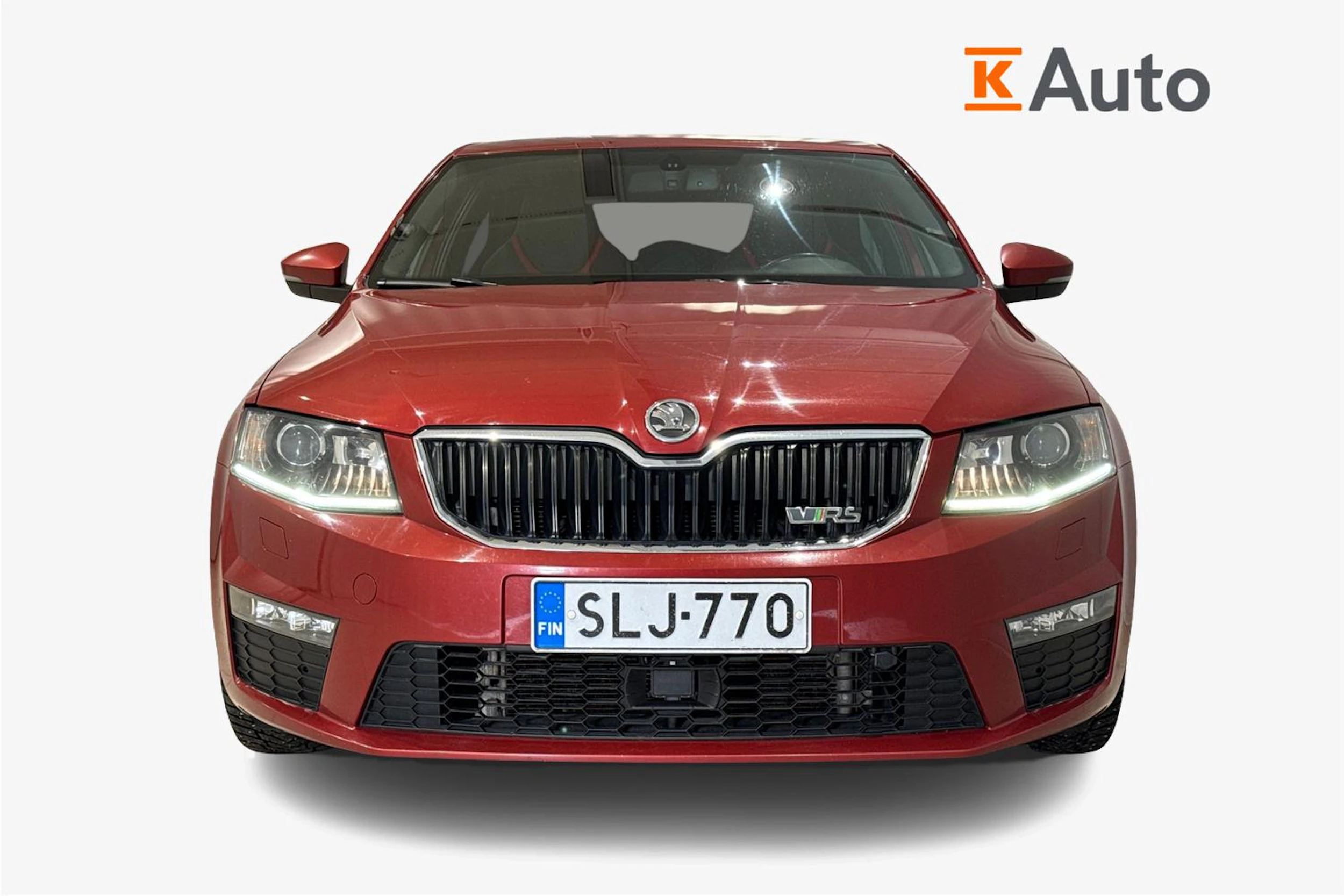 punainen Skoda Octavia 2014 kuva 4.
