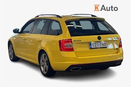 keltainen Skoda Octavia 2014 kuva 2.