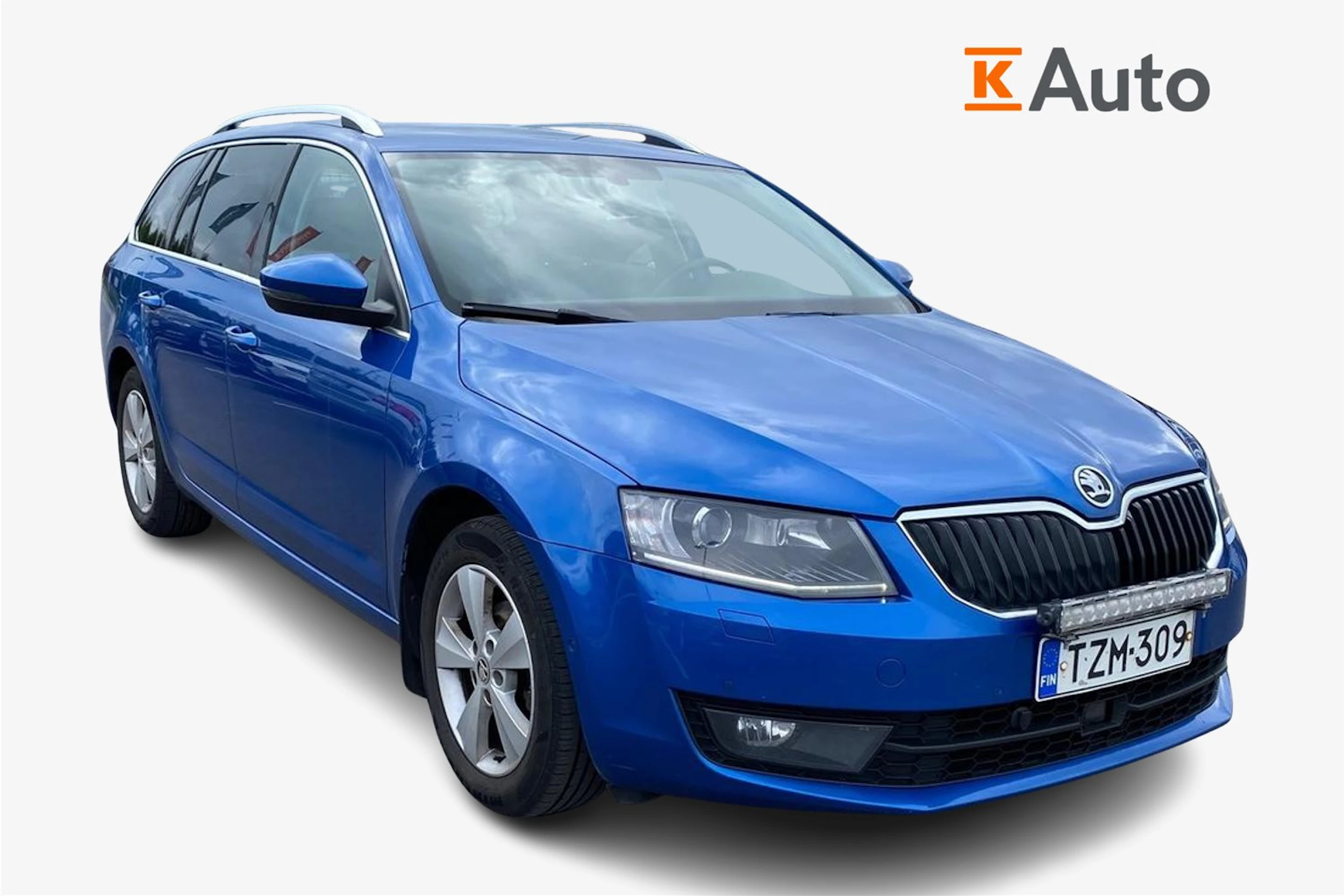 sininen Skoda Octavia 2014 kuva 1.