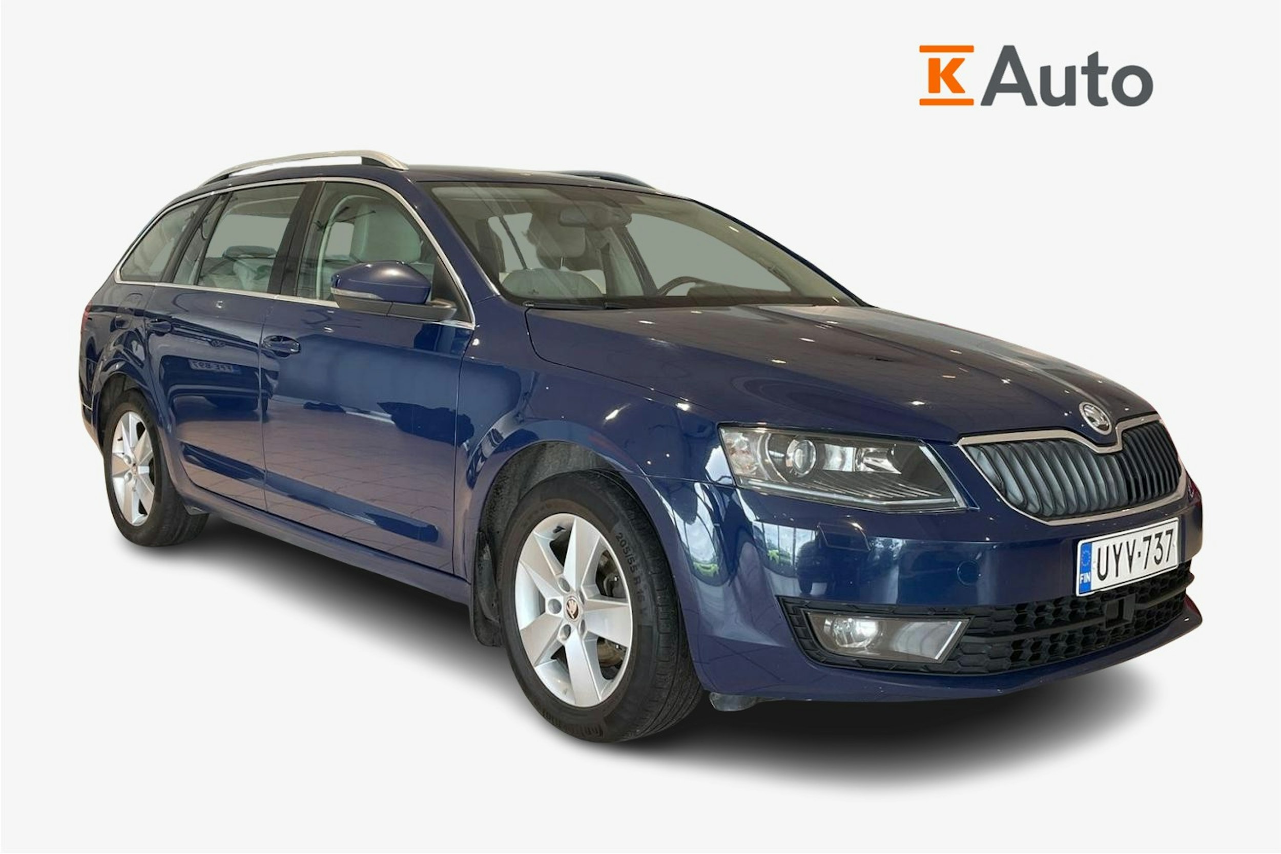 Sininen Skoda OCTAVIA 2014 kuva 1.