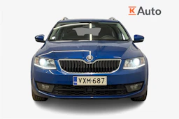 sininen Skoda Octavia 2014 kuva 5.