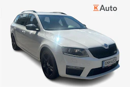Valkoinen Skoda OCTAVIA 2014 kuva 1.