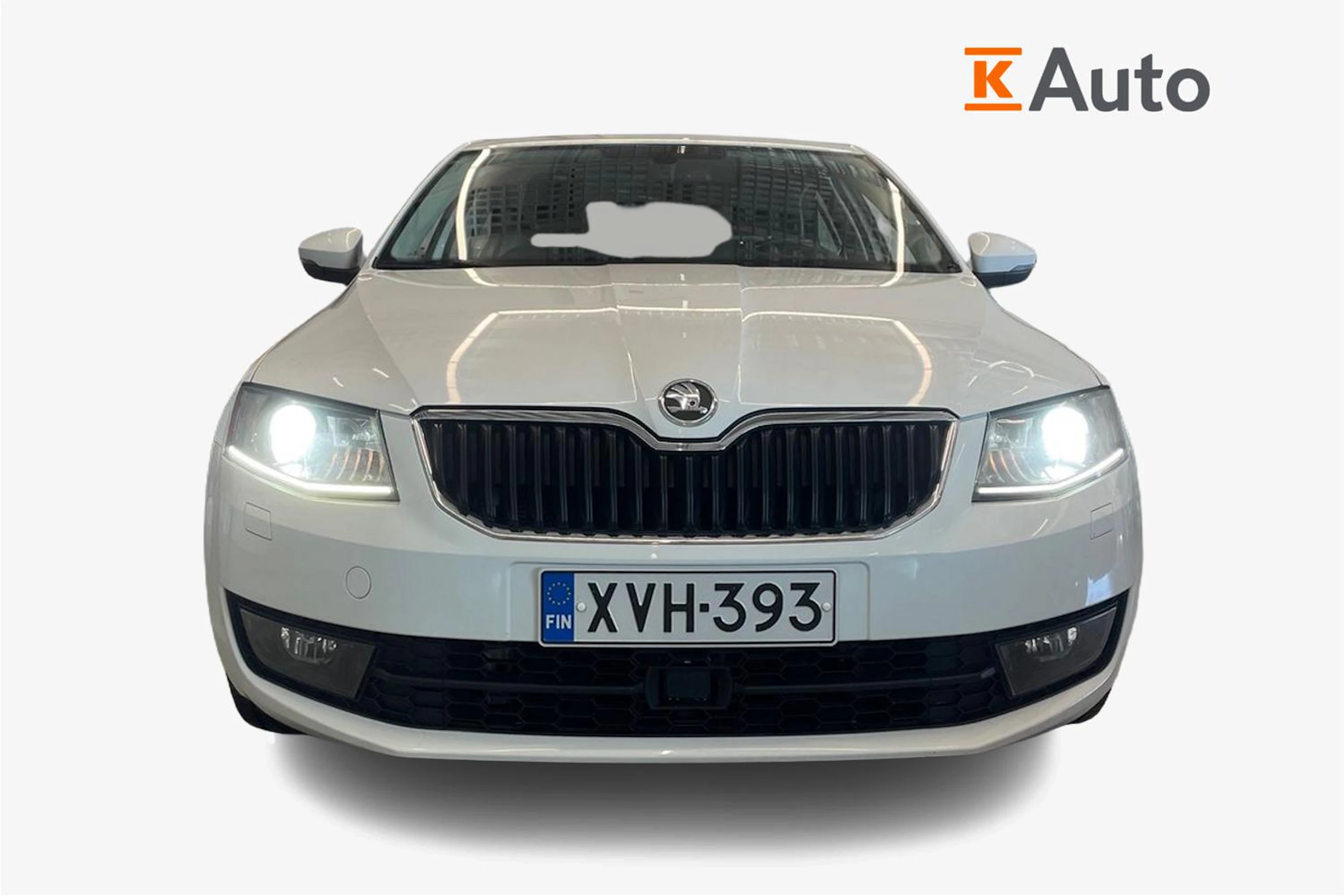 valkoinen Skoda Octavia 2014 kuva 4.