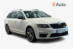 valkoinen Skoda Octavia 2014 kuva 1.