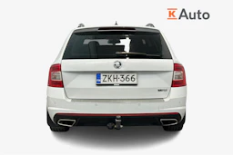 valkoinen Skoda Octavia 2014 kuva 4.