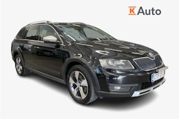 Musta Skoda OCTAVIA 2015 kuva 1.