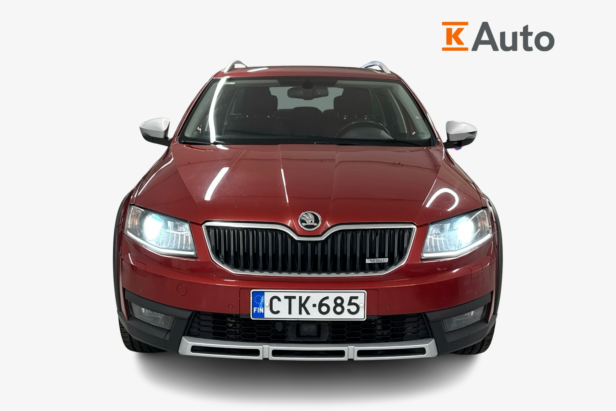 punainen Skoda Octavia 2015 kuva 4.