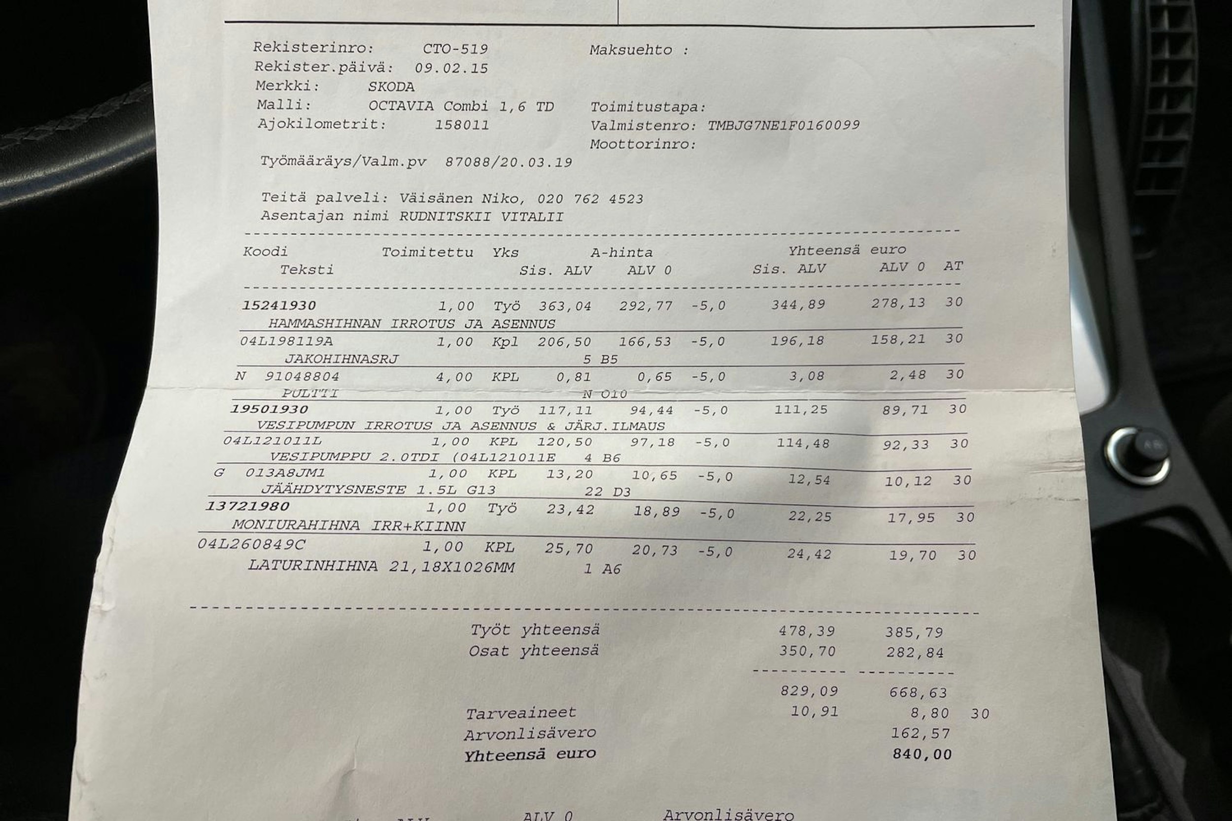 musta Skoda Octavia 2015 kuva 39.