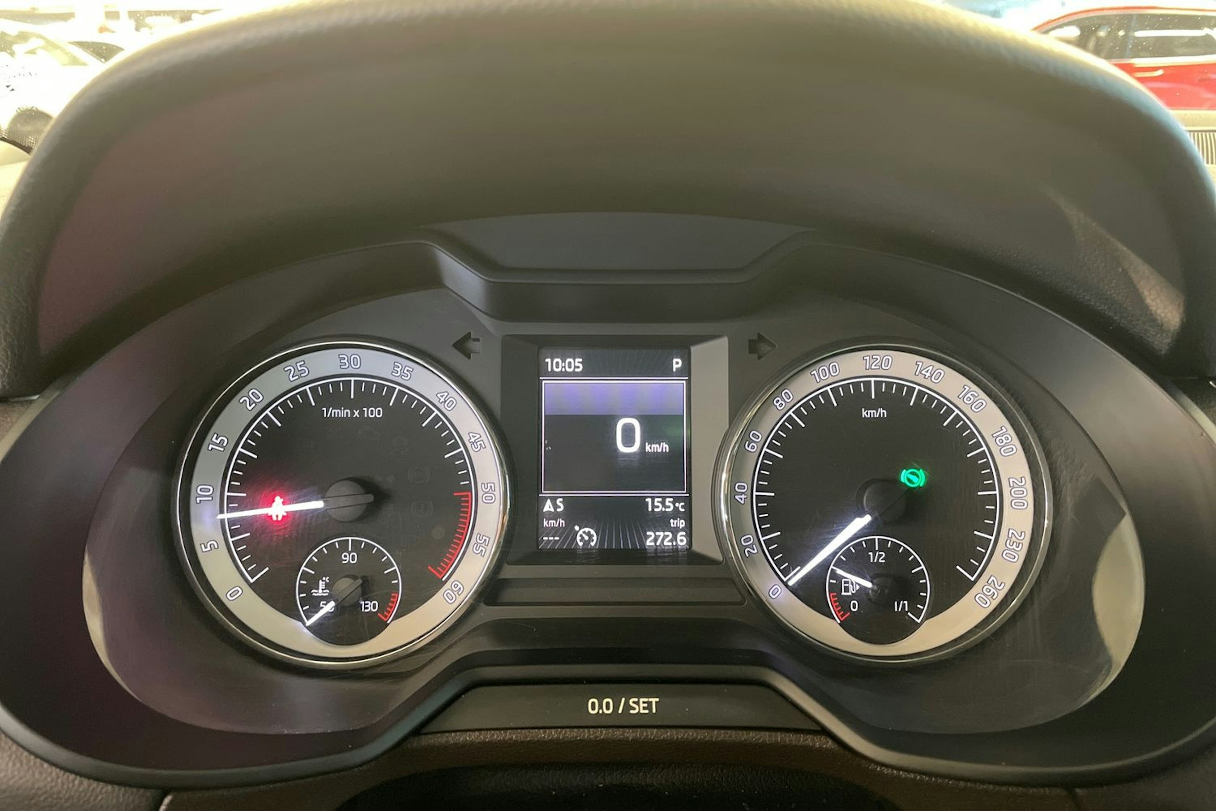 ruskea (beige) Skoda Octavia 2015 kuva 14.