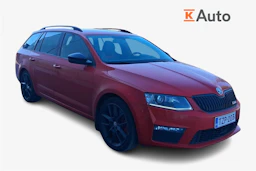 punainen Skoda Octavia 2015 kuva 1.