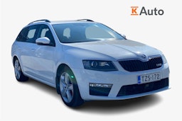 valkoinen Skoda Octavia 2015 kuva 1.