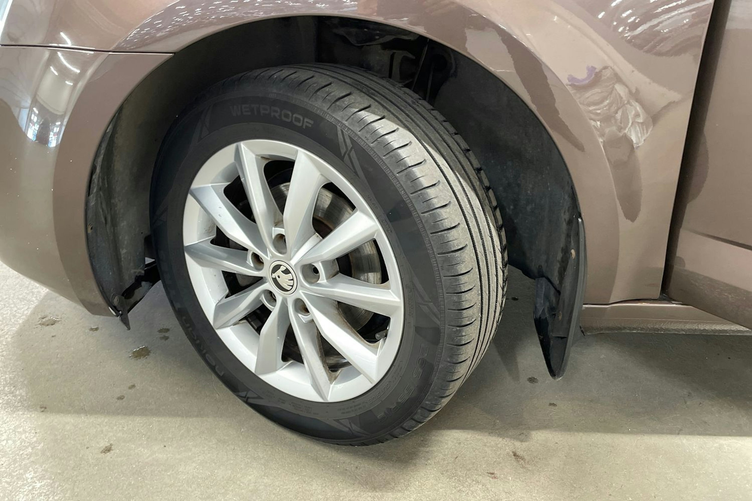 Ruskea (beige) Skoda OCTAVIA 2015 kuva 13.
