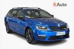 sininen Skoda Octavia 2015 kuva 1.