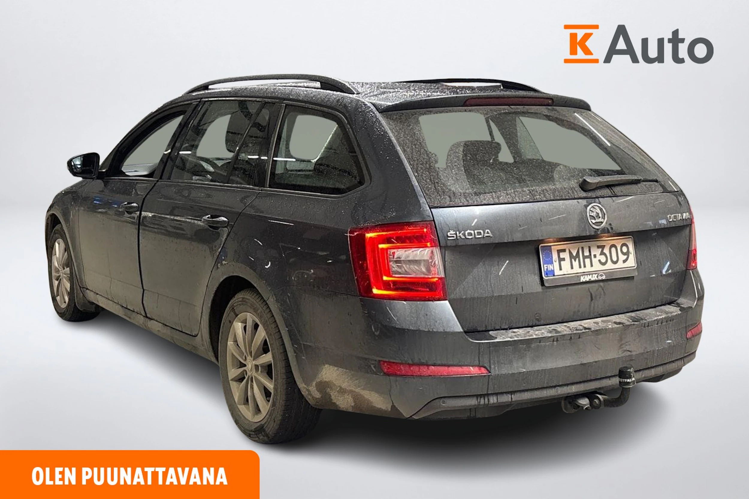 harmaa Skoda Octavia 2016 kuva 2.