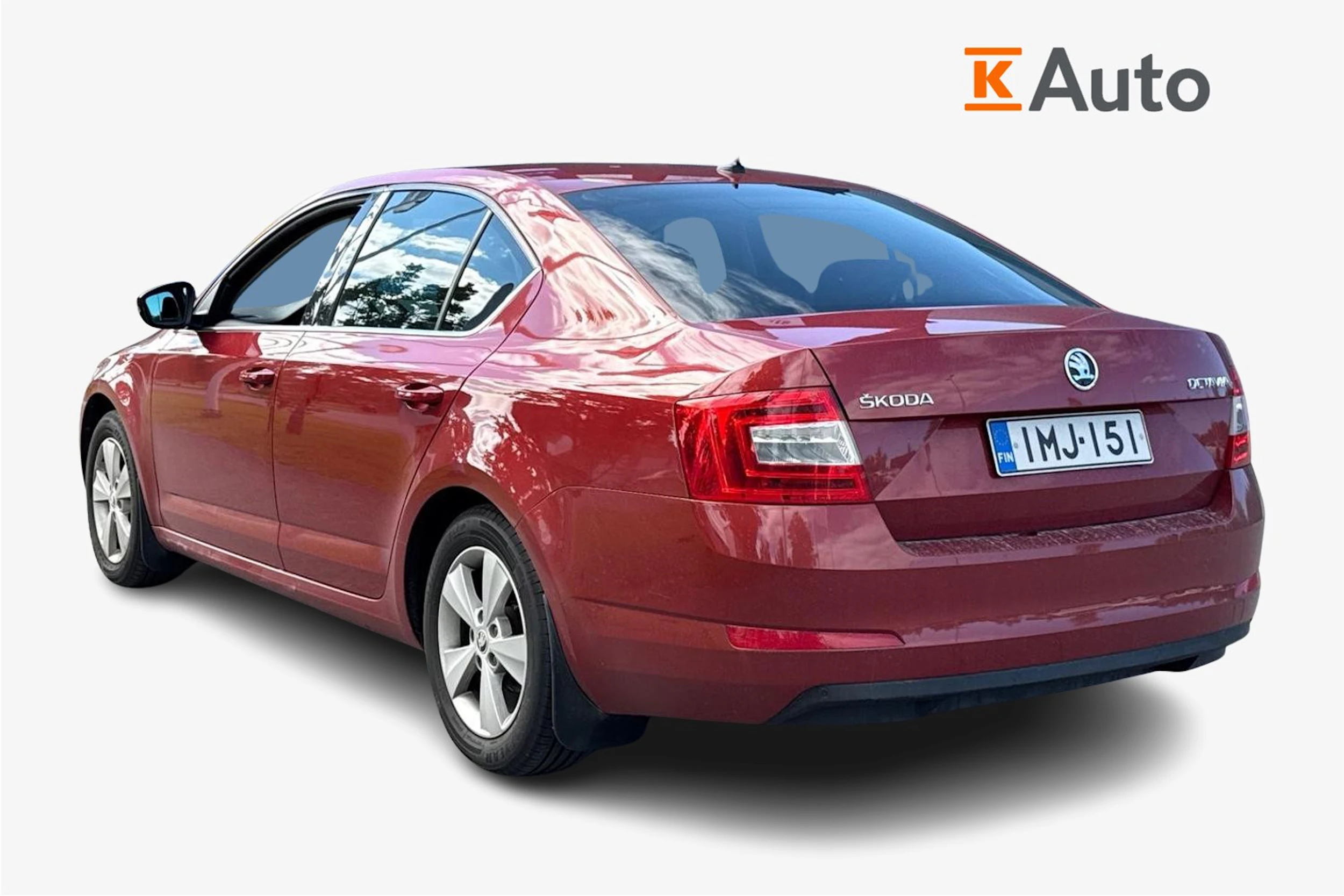 punainen Skoda Octavia 2016 kuva 2.