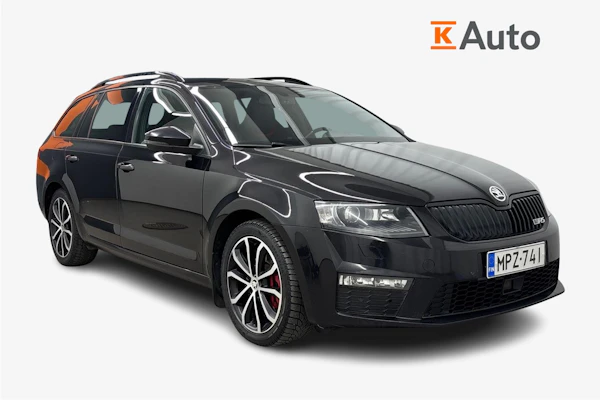 Skoda Octavia Combi 2,0 TDI 184 RS DSG Autom. | Suomi-auto | Merkkihuoltohistoria | Webasto | Vetokoukku |